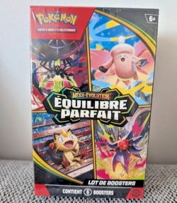 COFFRET POKEMON BUNDLE EQUILIBRE PARFAIT ME03 FR 6 BOOSTERS NEUF SCELLE - Image 1