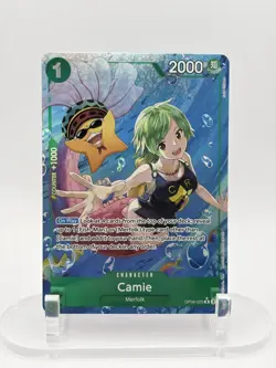 One Piece Camie OP06-025 R Alt Art - Wings of the Captain Foil NM ENGLISH - Image 1