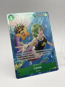 One Piece Camie OP06-025 R Alt Art - Wings of the Captain Foil NM ENGLISH - Image 2