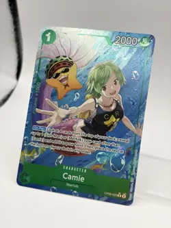 One Piece Camie OP06-025 R Alt Art - Wings of the Captain Foil NM ENGLISH - Image 3