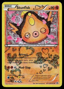 Pokemon Card - Stunfisk Legendary Treasures: Radiant Collection RC12/RC25 Holo - Image 1