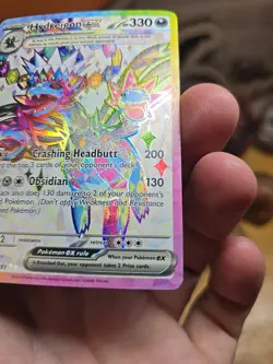 Pokemon TCG Hydreigon EX Full Art Ultra Rare Holo Card Surging Sparks 223/191 Nm - Image 3