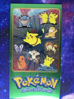 Pokemon Topps TV Animation Edition Series 2 Jumbo Holo Cards Complete Set Of 5 - Image 2
