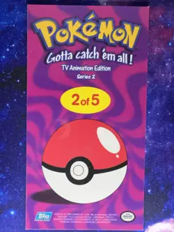 Pokemon Topps TV Animation Edition Series 2 Jumbo Holo Cards Complete Set Of 5 - Image 5