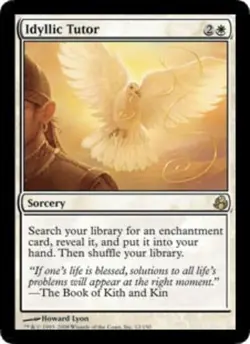 1x Idyllic Tutor Moderate Play MTG Magic - Kid Icarus - - Image 1