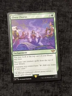 Elven Chorus - Universes Beyond: The Lord of the Rings - Magic The Gathering MTG - Image 1