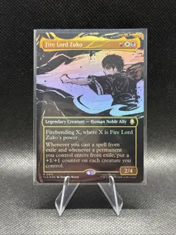 Fire Lord Zuko (Borderless) Avatar: The Last Airbender Foil - Image 1