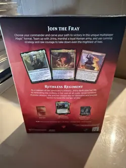 Magic The Gathering Commander Deck Ruthless Regiment 2020 New Sealed - Image 2