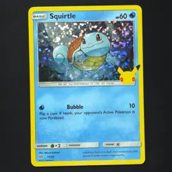 Squirtle 17/25 Holo - McDonald's Promo - Pokemon Card - Image 1