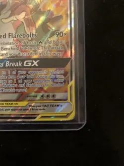 Pokemon TCG Reshiram & Zekrom GX Full Art Cosmic Eclipse 222/236 - Image 3