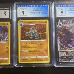 4 Pack of CGC Graded Good Way 9 Pokemon Cards With Two Japanese And Two English - Image 4