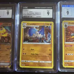 4 Pack of CGC Graded Good Way 9 Pokemon Cards With Two Japanese And Two English - Image 5