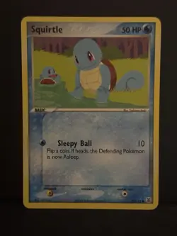 Squirtle 82/112 (Non Holo) Pokemon Fire Red & Leaf Green - NM - Image 1