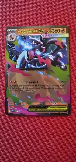 Pokemon TCG Mega Charizard x EX 29 Black Star Promo - Image 3