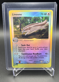 Linoone - 38/109 - EX Ruby & Sapphire - Reverse Holo - NM - Pokemon TCG - Image 1
