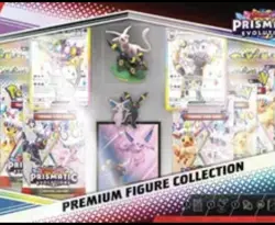Pokemon TCG: Prismatic Evolutions Premium Figure Collection Factory Sealed Box - Image 1