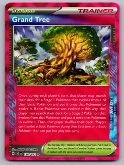 Grand Tree 136/142 ACE SPEC Rare Stellar Crown Pokemon Near Mint - Image 1
