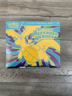 Pokemon TCG Ascended Heroes ETB Elite Trainer Box - Brand New Slight Tear - Image 1