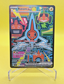 Rotom ex 126/094 Special Illustration Rare Phantasmal Flames Pokemon NM - Image 1