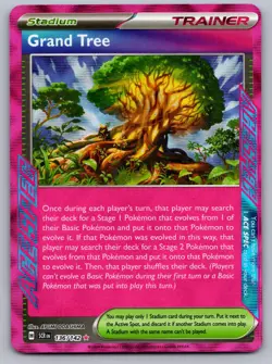 Grand Tree 136/142 ACE SPEC Rare Stellar Crown Pokemon Near Mint - Image 1