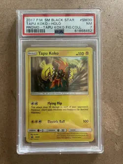 Pokemon TCG Tapu Koko SM Black Star Promo SM30 Promo - Image 1