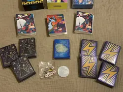 Pokemon Japan Post Stamp Box Iono Marnie Deck Boxes Sleeves Albums Lot - Image 4