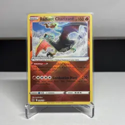 Radiant Charizard Radiant Rare Holo 011/078 Crown Zenith 160 HP English - Image 1