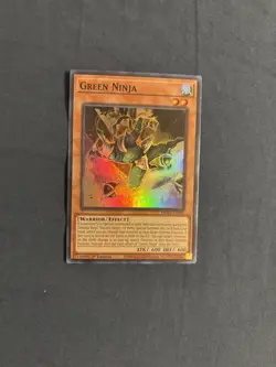 Yugioh! Green Ninja - PHHY-EN098 - Super Rare - 1st Edition Near Mint, English - Image 1
