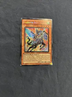 Gladiator Beast Equeste LCGX-EN251 - 1st edition Secret Rare LCGX LP/NM dmg. - Image 1