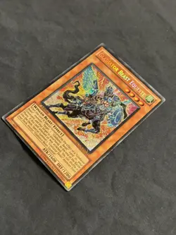 Gladiator Beast Equeste LCGX-EN251 - 1st edition Secret Rare LCGX LP/NM dmg. - Image 4