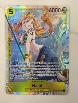 Nami EB03-053 SR One Piece TCG Extra Booster Heroines Edition - Image 1