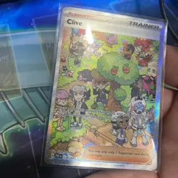 Pokemon TCG Clive 236/091 Paldean Fates Special Illustration Rare Card SIR NM - Image 4