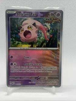Scream Tail 042/131 Poke Ball Reverse Holo Prismatic Evolutions Pokemon Card - Image 1