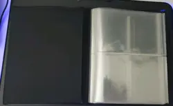 Vintage Yu-Gi-Oh! Trading Card Game Binder DAMAGED 1996 Konami Black Album - Image 2