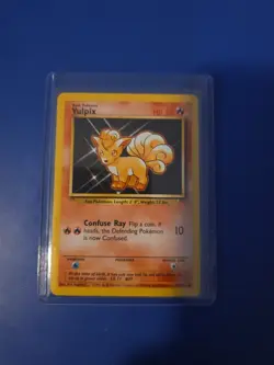 Pokemon TCG Vulpix Base Set Unlimited Common Card 68/102 - Image 1