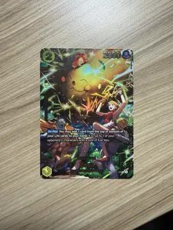 Bandai One Piece CCG Zeus SP OP11-106 R Foil Character Card 2000 Power - Image 2