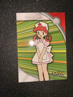 TOPPS POKEMON SERIES 3 HV16 NURSE JOY CARD TV ANIMATION - Image 1