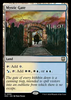 Mystic Gate Light Play, English Magic the Gathering MTG Commander: Modern Horizo - Image 1