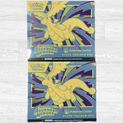 Pokemon TCG - Ascended Heroes Pokemon Center Elite Trainer Box / ETB x2 SEALED - Image 1