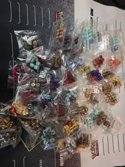 Pokemon Coins, Dice ,fire ,poison ,vstar, Gx Marker Lot - Image 2