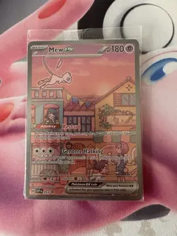 2023-25 Pokemon SV Black Star Promos Mew ex Sealed Full Art #053 (1) - Image 2