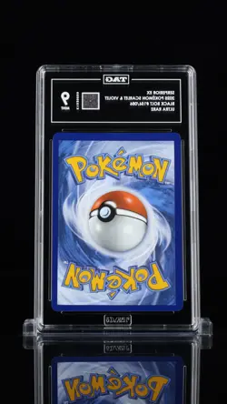 2025 POKEMON BLACK BOLT EN SERPERIOR ex ULTRA RARE TAG 9 156/086 - Image 2