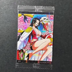 S6215 Boa Hancock No.10-17 R Japanese One Piece Wafer Card Sealed YA17 - Image 1