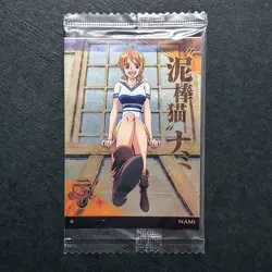 S6217 Nami No.4-23 Japanese One Piece Wafer Card Sealed YA17 - Image 1