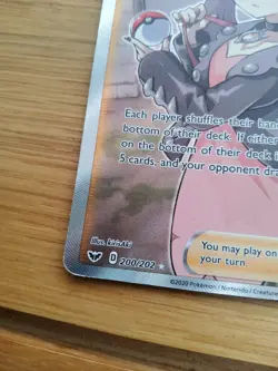 Pokemon TCG MARNIE - FULL ART CARD - SWORD & SHIELD - 200/202 - Image 5