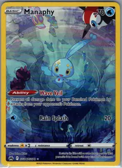Manaphy GG06/GG70 Crown Zenith: Galarian Gallery - Pokemon Card - NM - Image 1