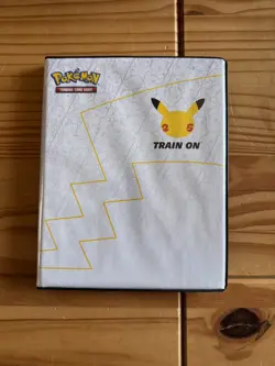Pokemon TCG 25th Anniversary Celebrations Jumbo Card Binder W/13 Cards #ML - Image 1