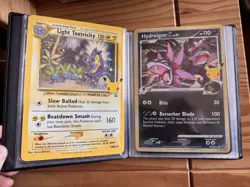 Pokemon TCG 25th Anniversary Celebrations Jumbo Card Binder W/13 Cards #ML - Image 3