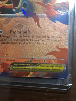 Mega Charizard Y EX 030 Promo Pokemon Card NM - Image 4