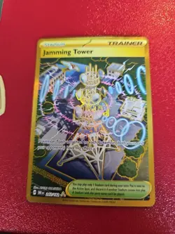 Jamming Tower Destined Rivals Hyper Rare Card #243/182 Near Mint Condition - Image 1